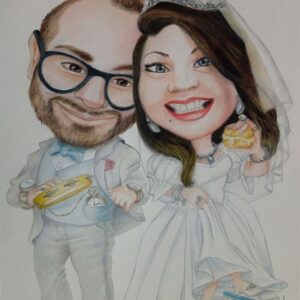 Caricatura Sposi